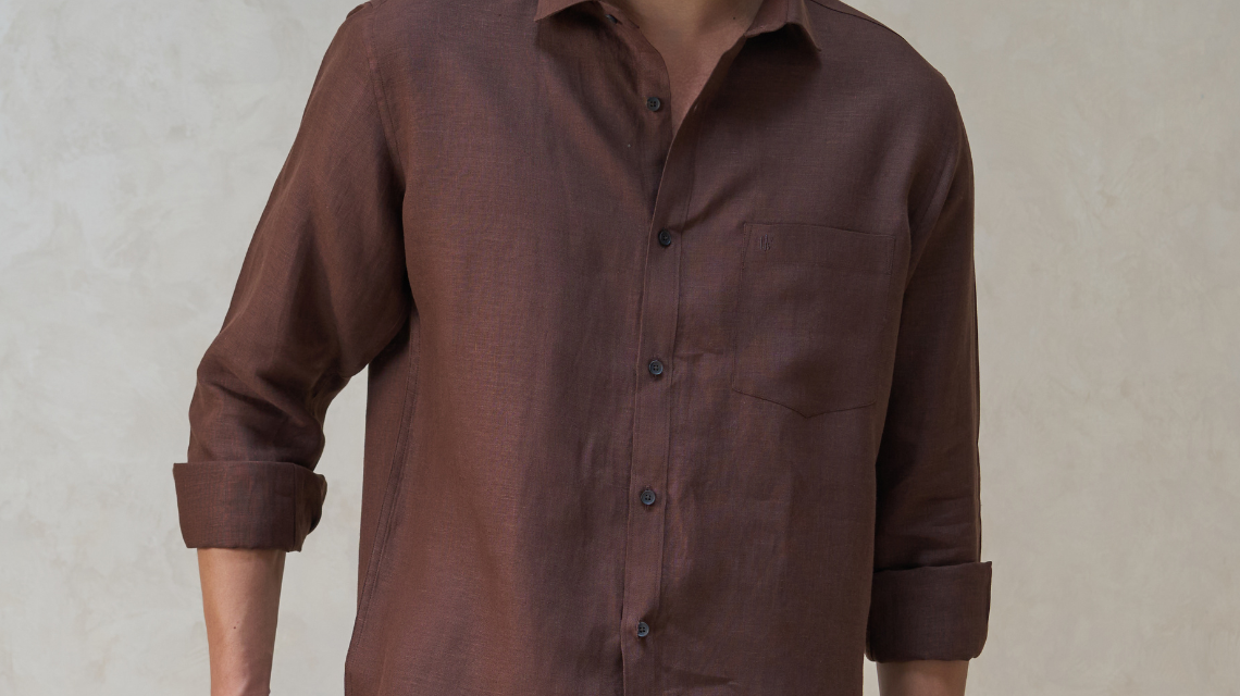 How to Achieve the 'Rich Rumple' with Pure Linen Dress Shirts