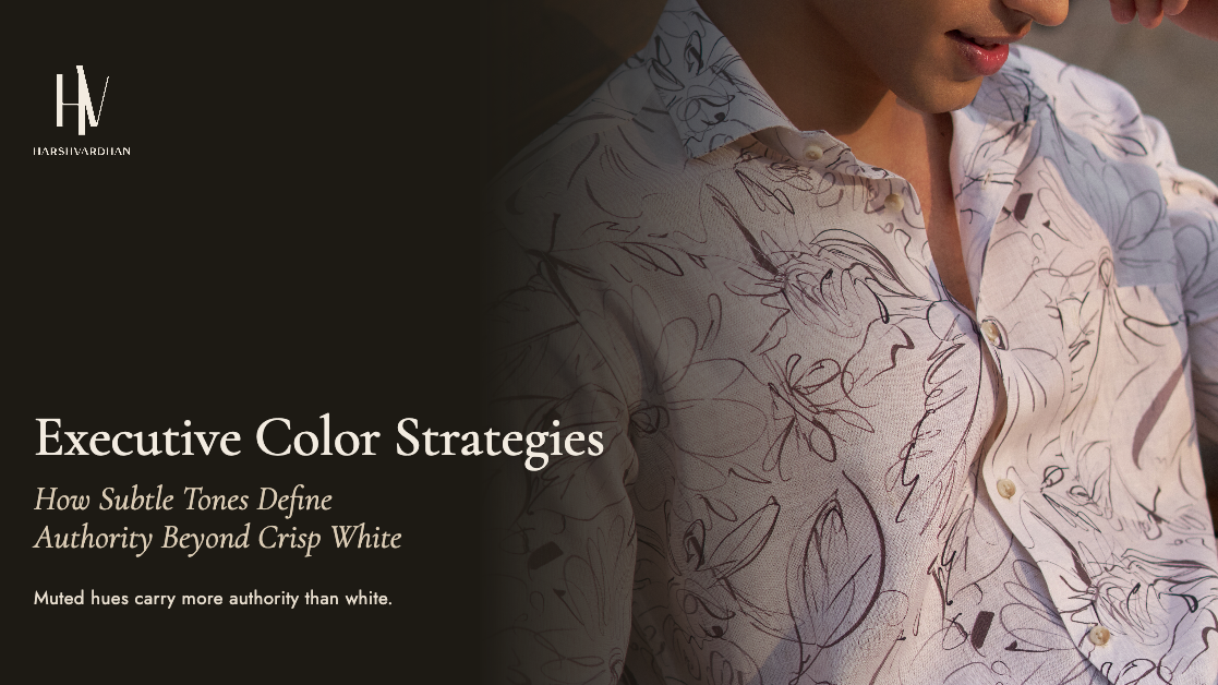 Executive Color Strategies: How Subtle Tones Define Authority Beyond Crisp White