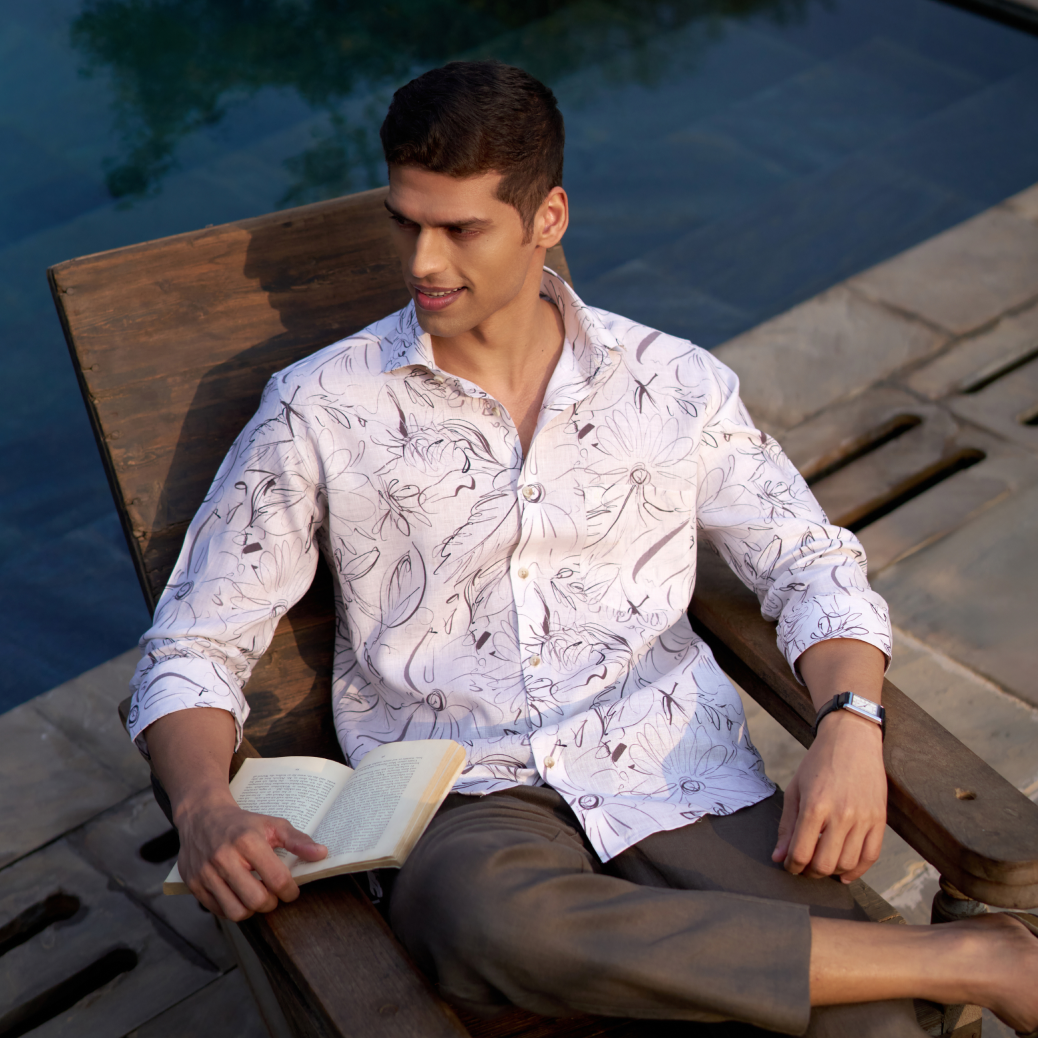 Vacation Ready: Pulling Off Floral and Embroidered Men's Shirts