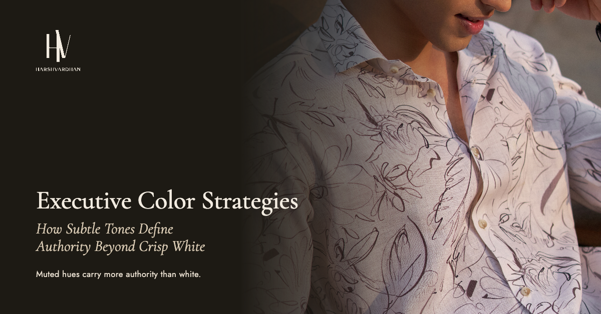 Executive Color Strategies: How Subtle Tones Define Authority Beyond Crisp White